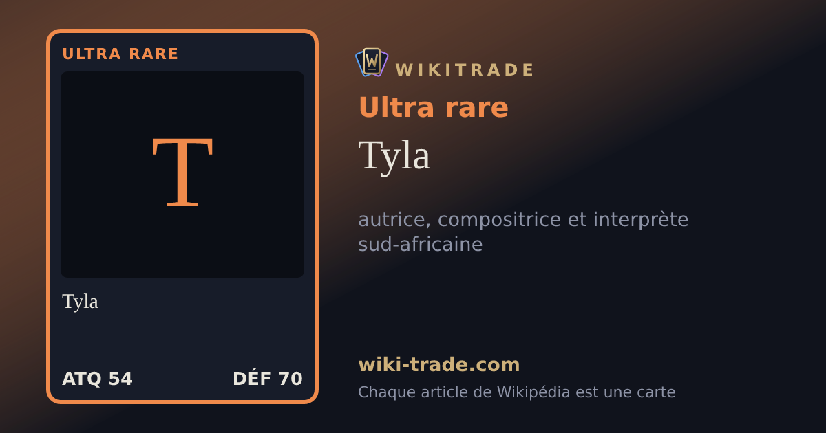 Tyla — carte Ultra rare