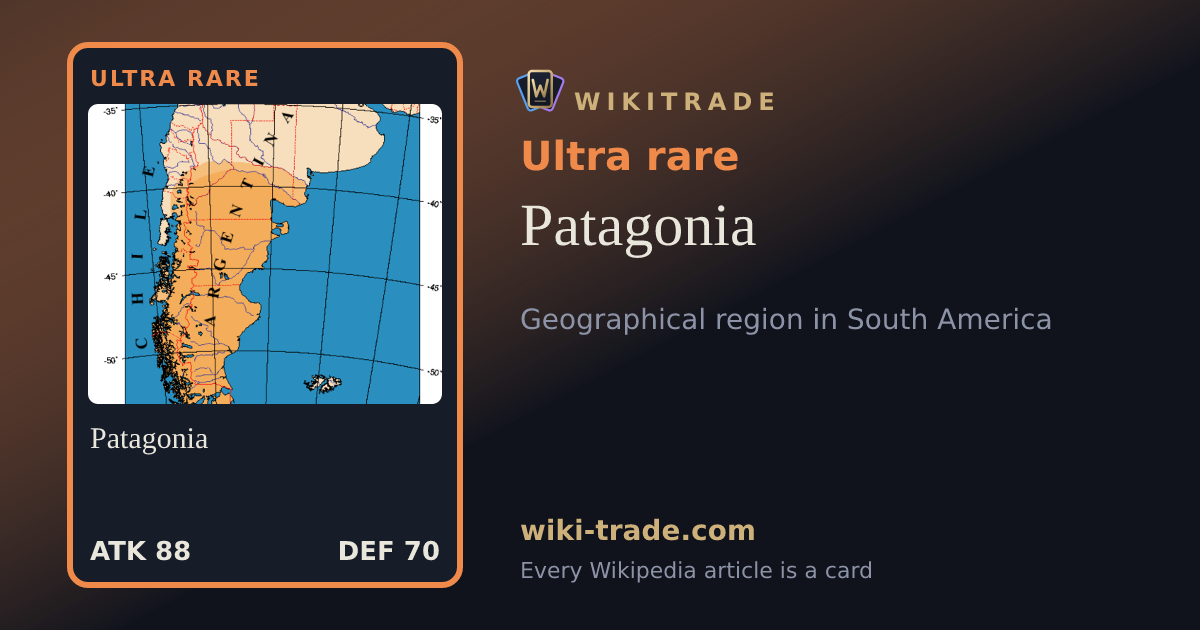 Patagonia — Ultra rare card