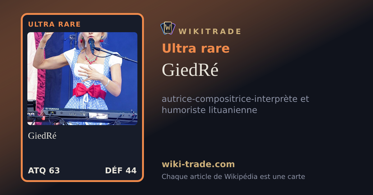 GiedRé — carte Ultra rare