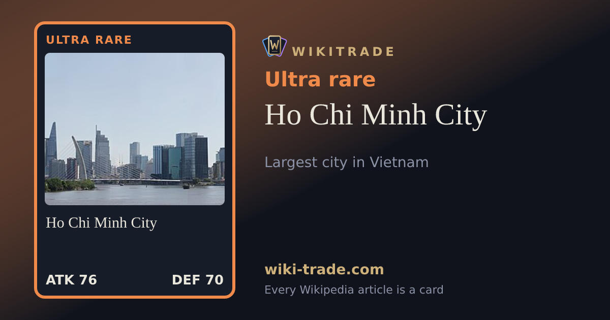 Ho Chi Minh City — Ultra rare card