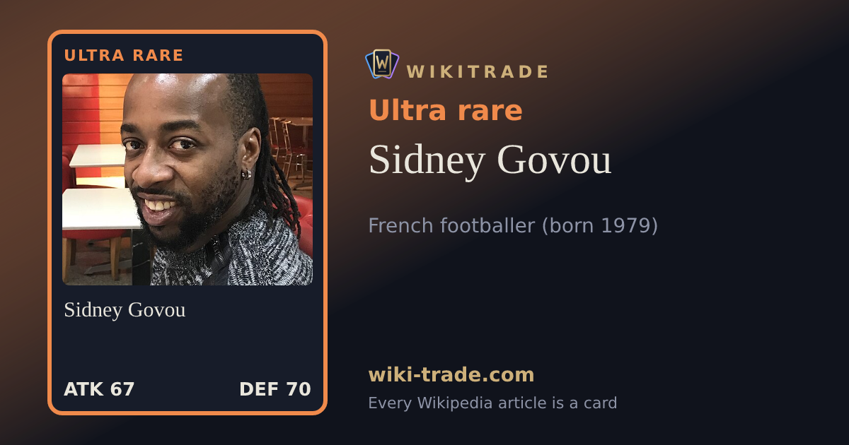 Sidney Govou — Ultra rare card