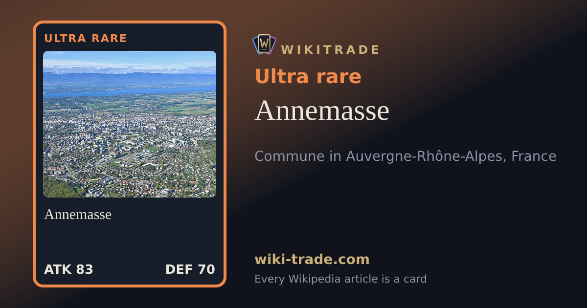 Annemasse — Ultra rare card