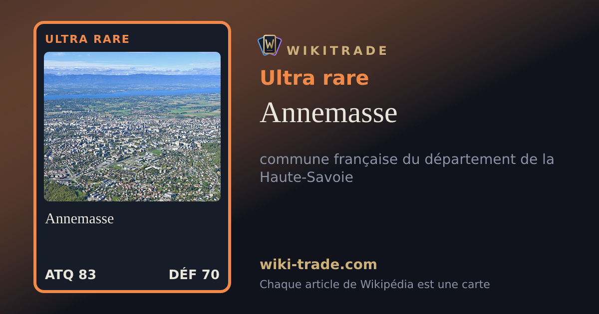 Annemasse — carte Ultra rare