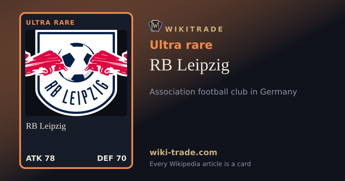 RB Leipzig — Ultra rare card
