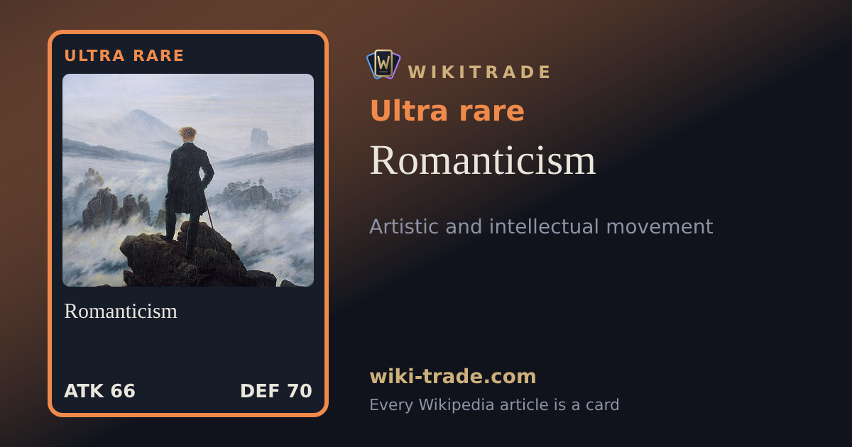 Romanticism — Ultra rare card