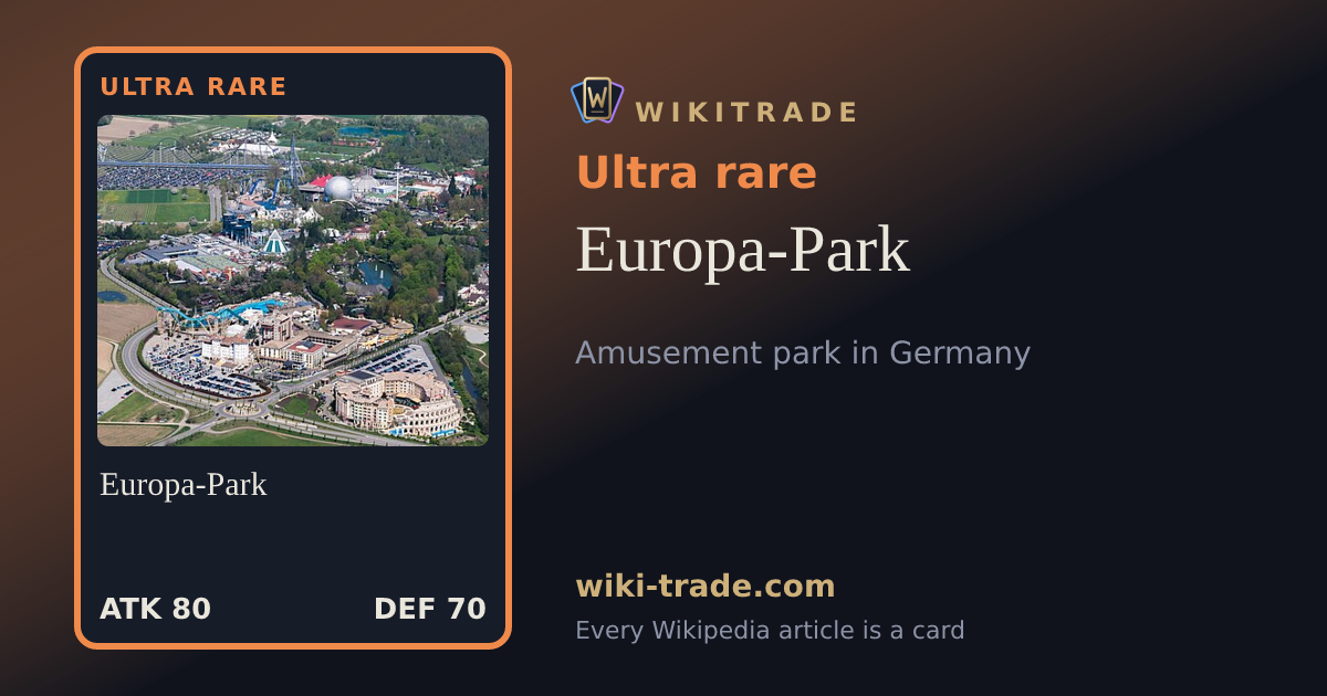 Europa-Park — Ultra rare card