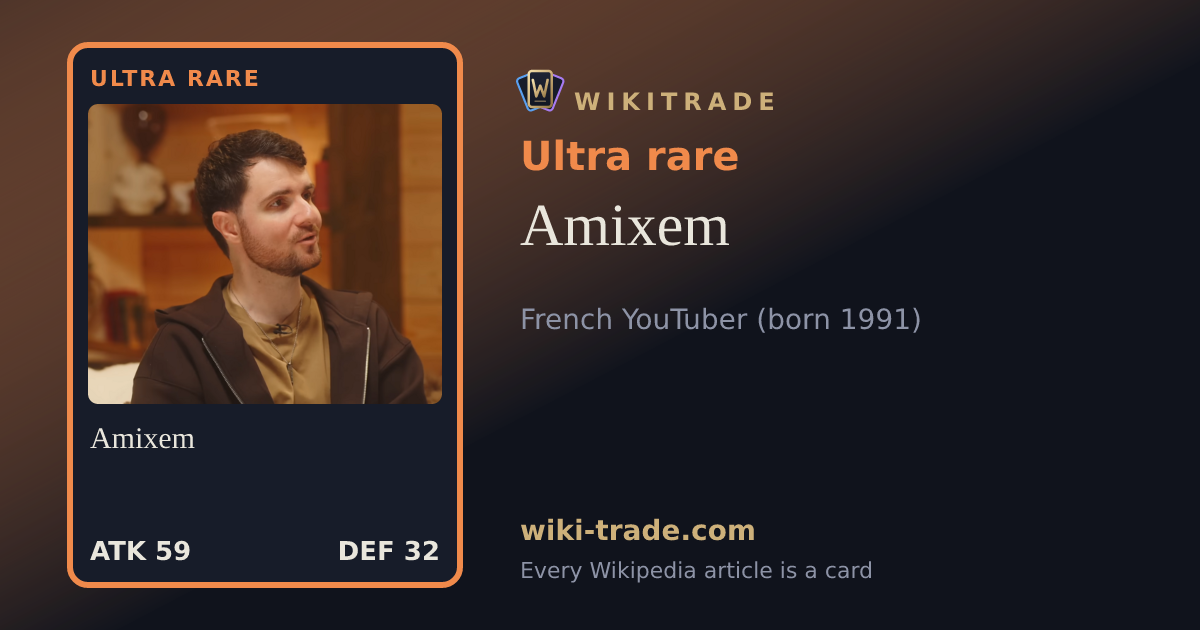 Amixem — Ultra rare card