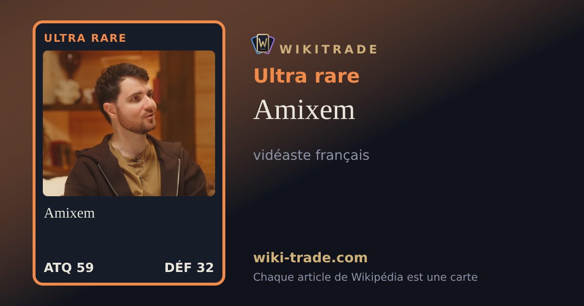 Amixem — carte Ultra rare