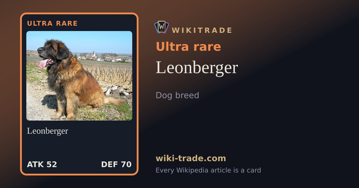 Leonberger — Ultra rare card