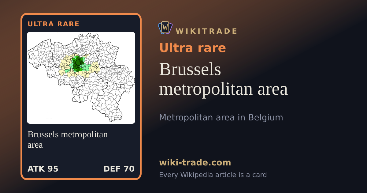 Brussels metropolitan area — Ultra rare card