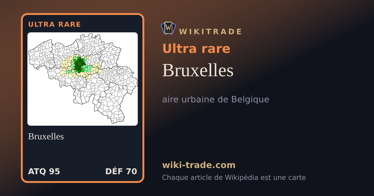 Bruxelles — carte Ultra rare