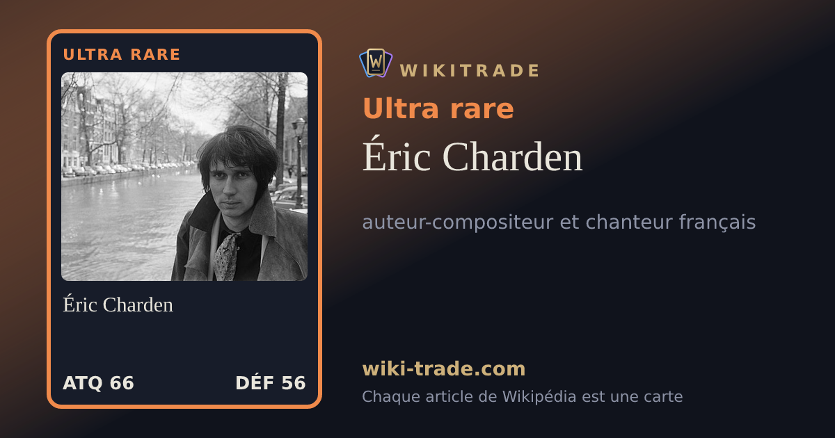 Éric Charden — carte Ultra rare