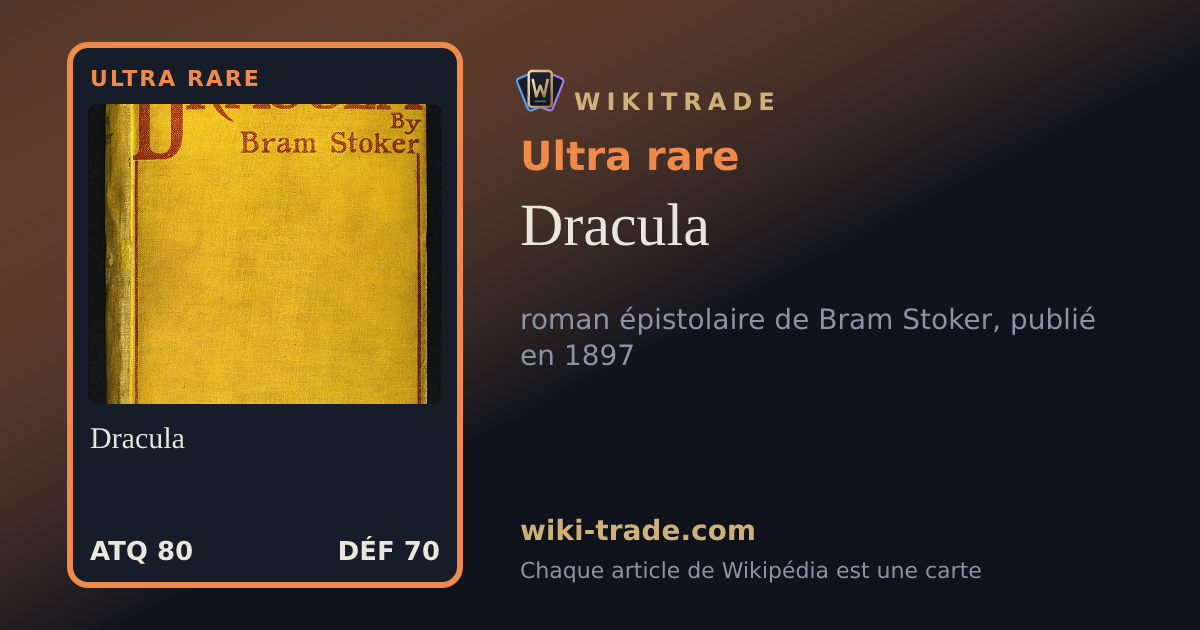 Dracula — carte Ultra rare