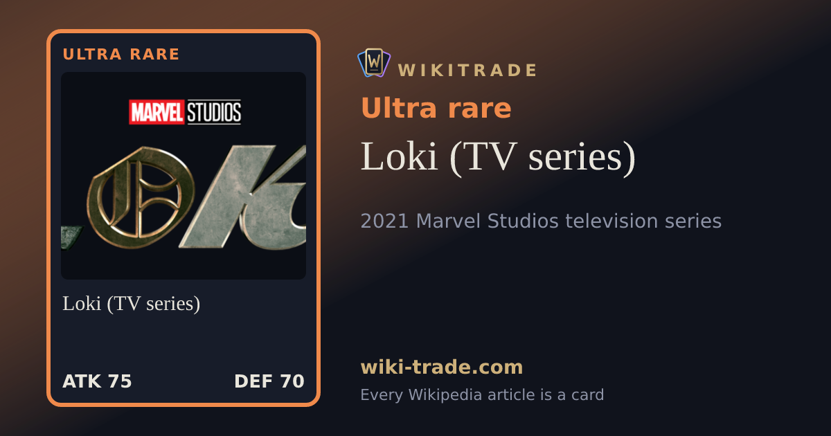 Loki (TV series) — Ultra rare card