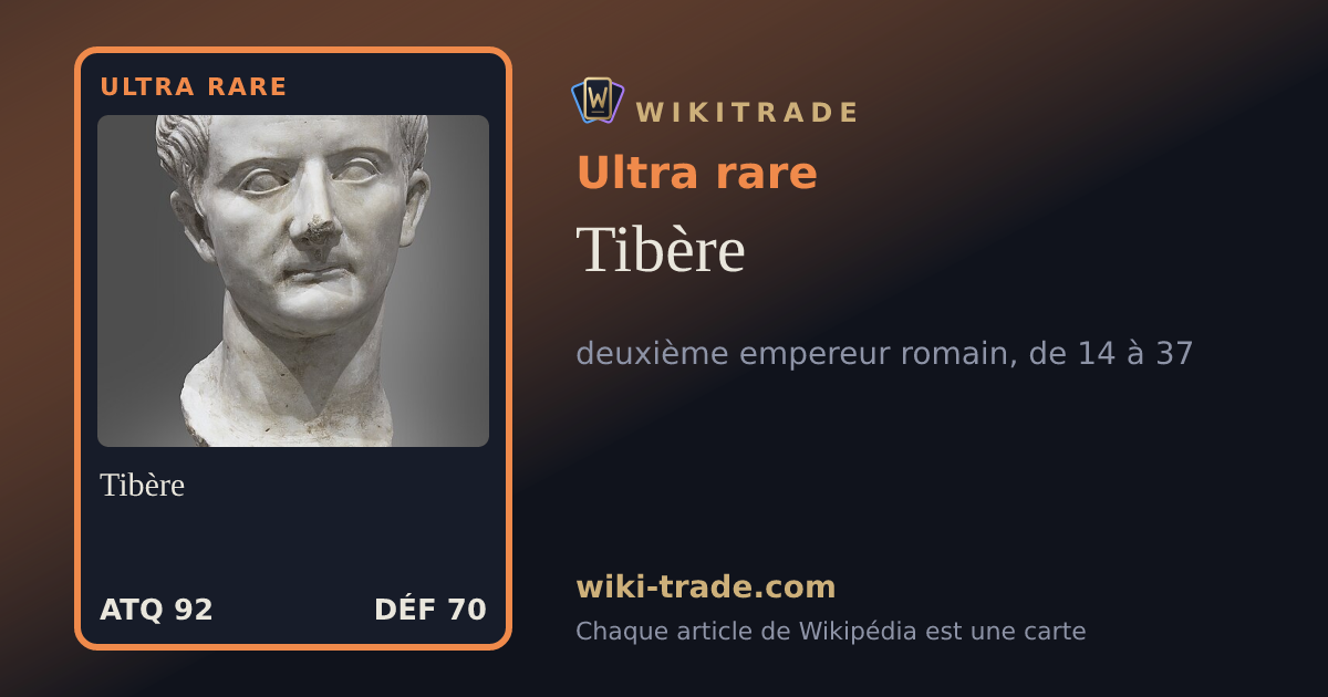 Tibère — carte Ultra rare