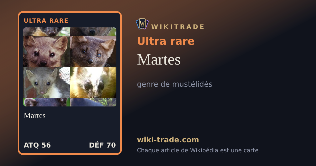 Martes — carte Ultra rare