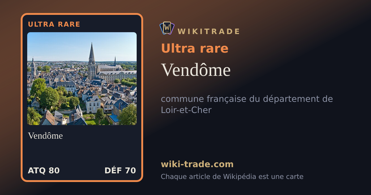 Vendôme — carte Ultra rare