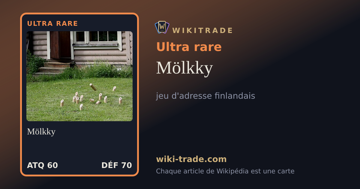Mölkky — carte Ultra rare
