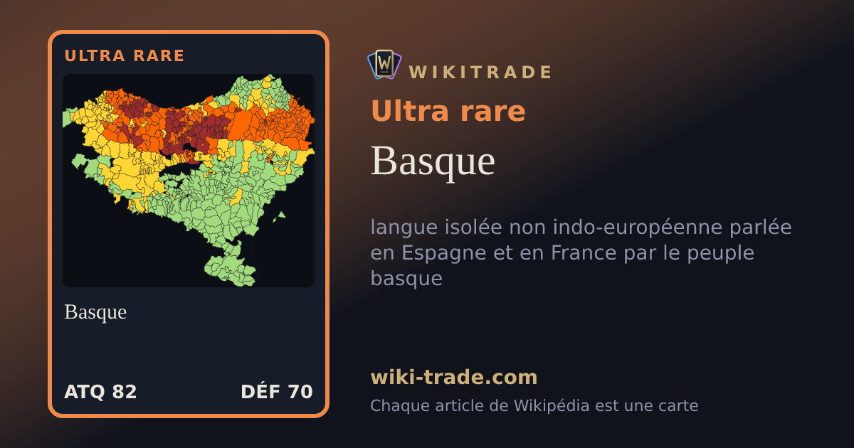 Basque — carte Ultra rare