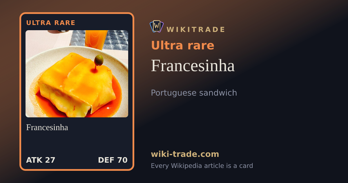 Francesinha — Ultra rare card