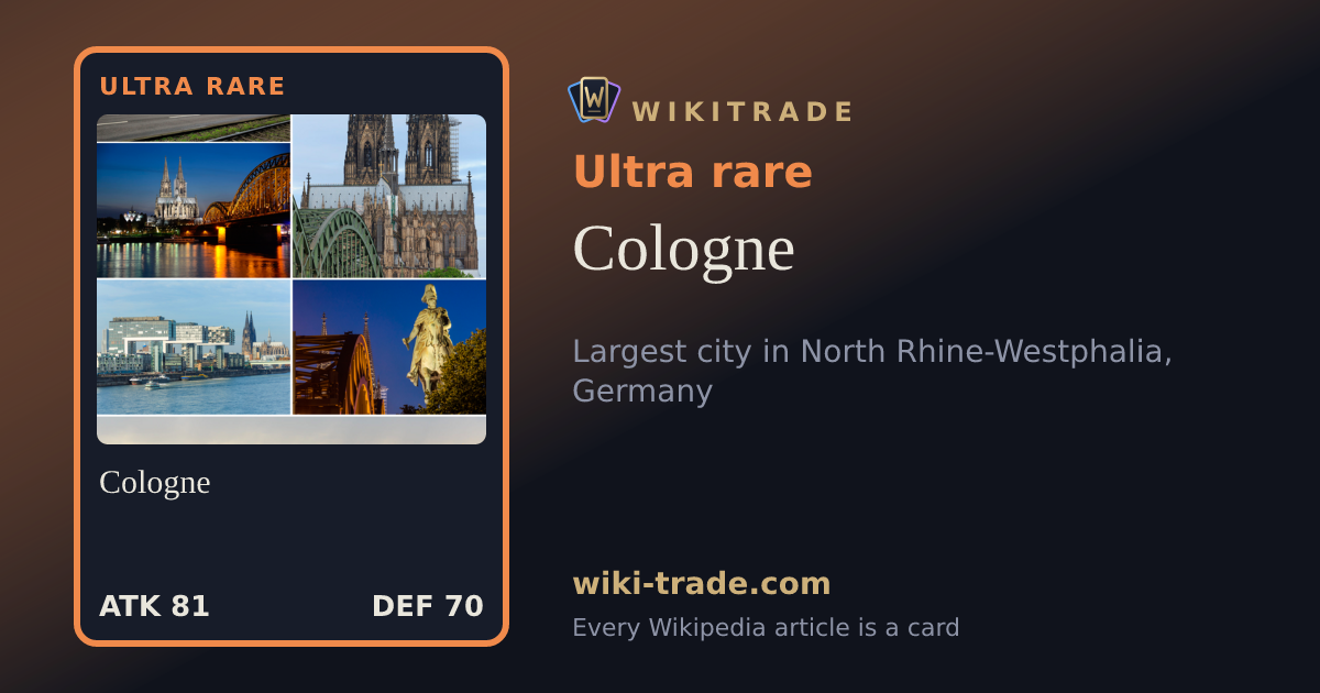 Cologne — Ultra rare card
