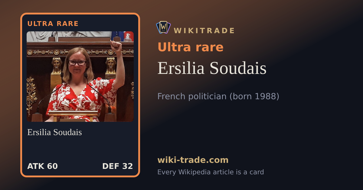 Ersilia Soudais — Ultra rare card