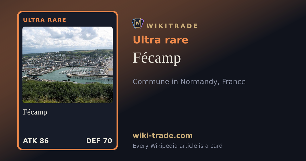 Fécamp — Ultra rare card