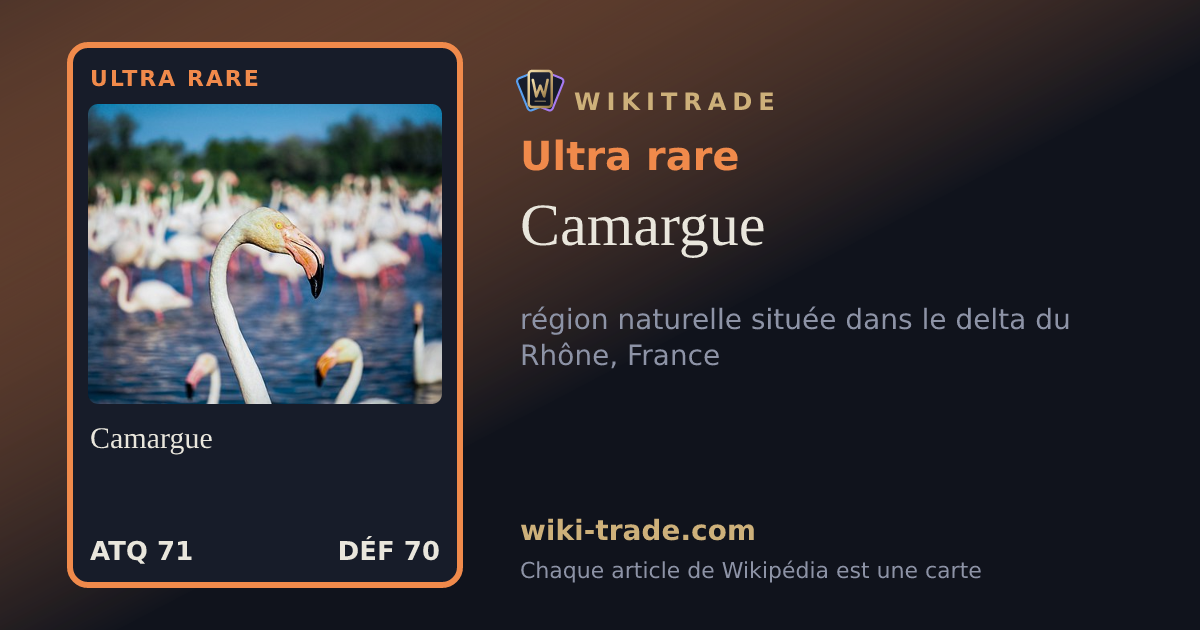 Camargue — carte Ultra rare