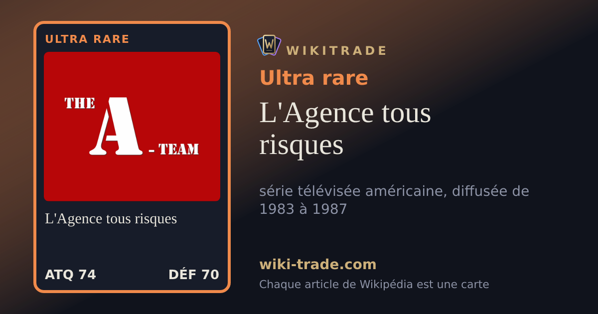 L'Agence tous risques — carte Ultra rare