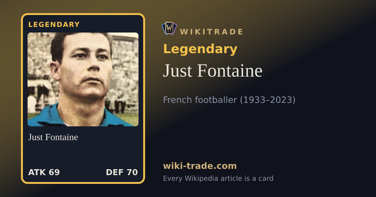 Just Fontaine — Legendary card
