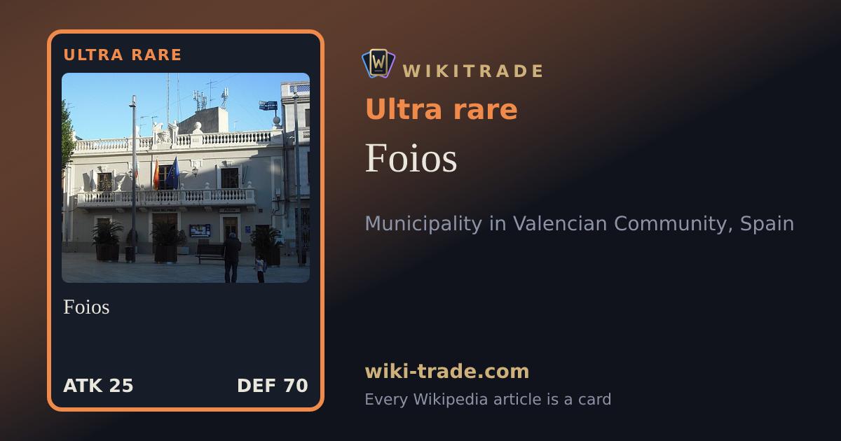 Foios — Ultra rare card