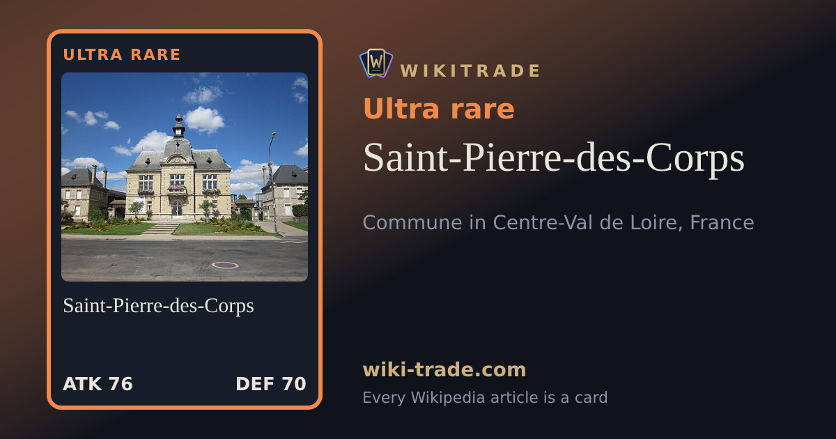 Saint-Pierre-des-Corps — Ultra rare card