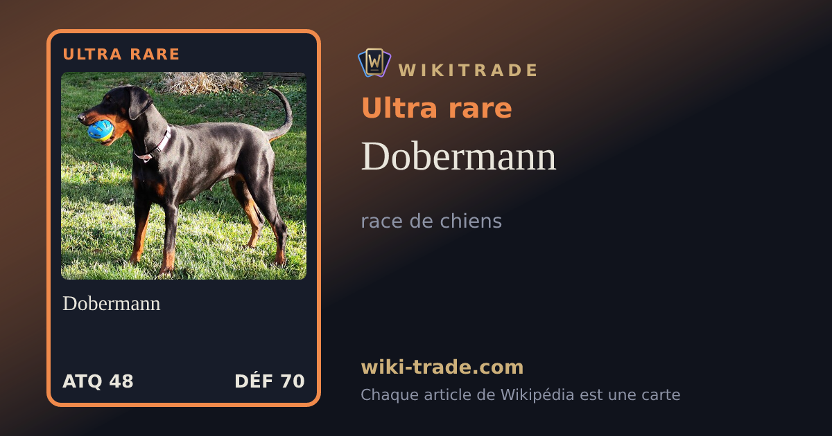 Dobermann — carte Ultra rare