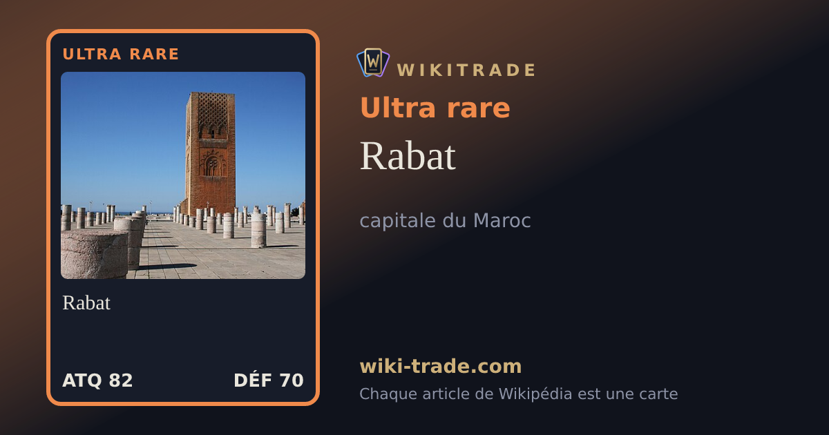 Rabat — carte Ultra rare