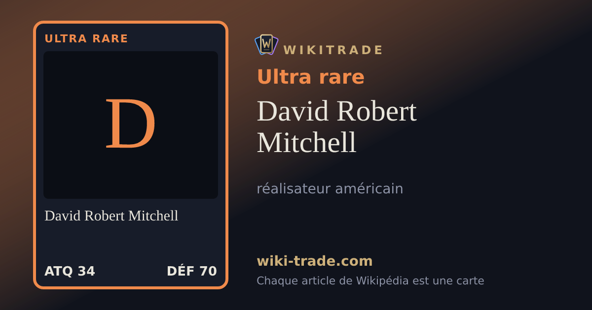 David Robert Mitchell — carte Ultra rare
