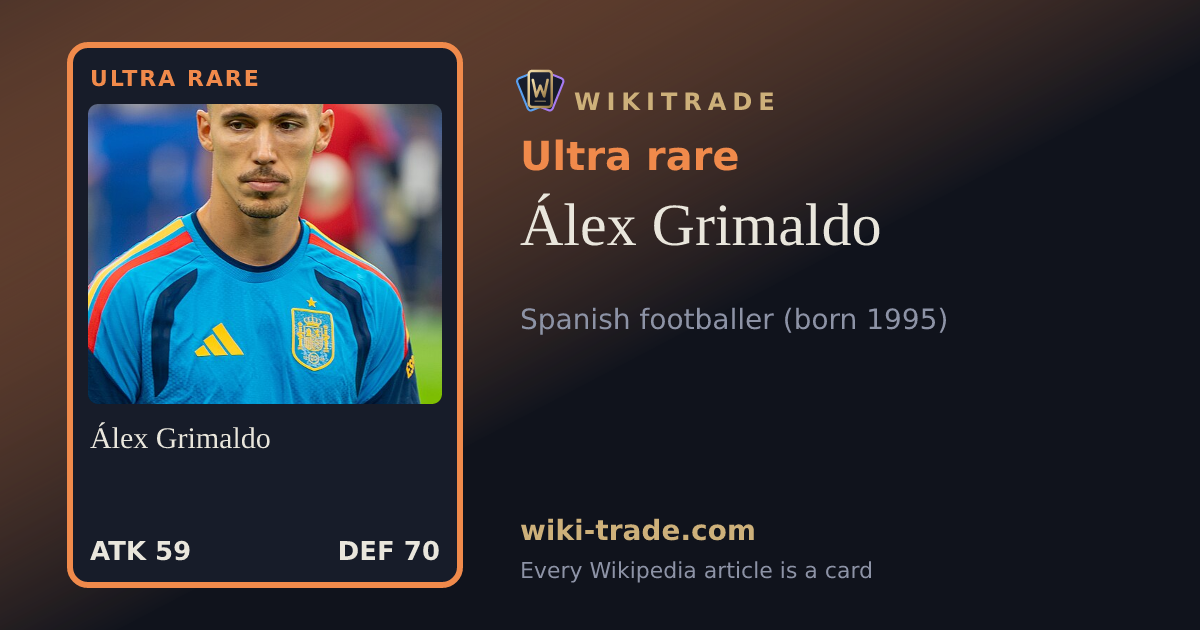 Álex Grimaldo — Ultra rare card