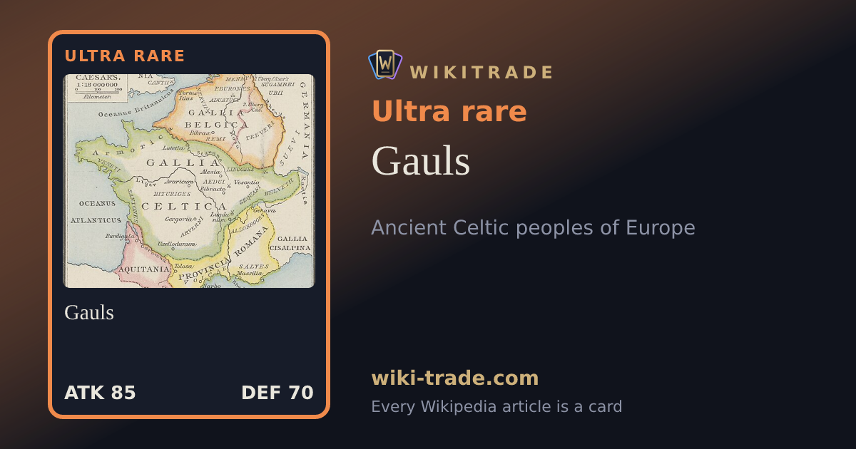 Gauls — Ultra rare card