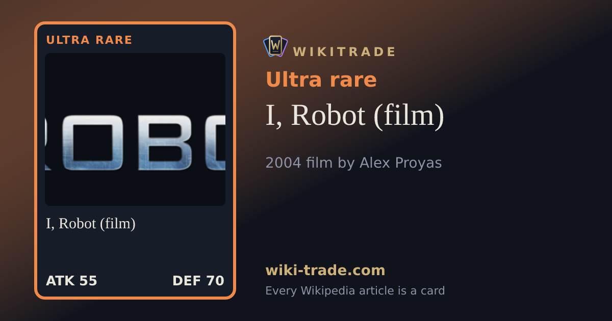 I, Robot (film) — Ultra rare card