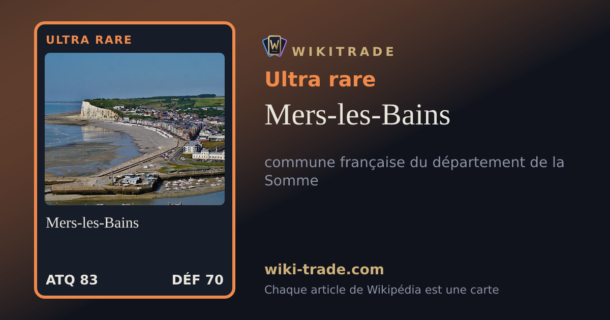 Mers-les-Bains — carte Ultra rare