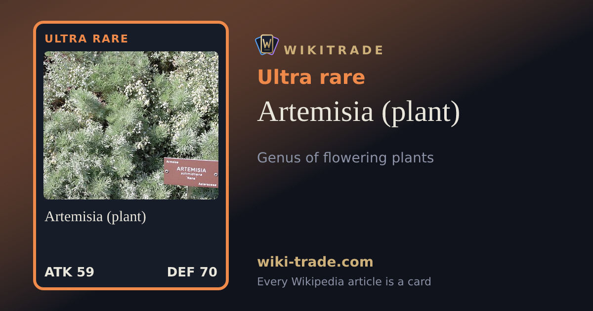Artemisia (plant) — Ultra rare card