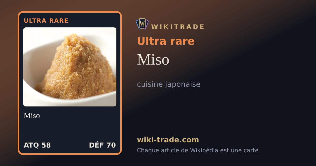 Miso — carte Ultra rare