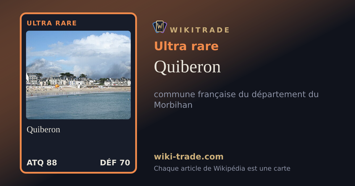 Quiberon — carte Ultra rare