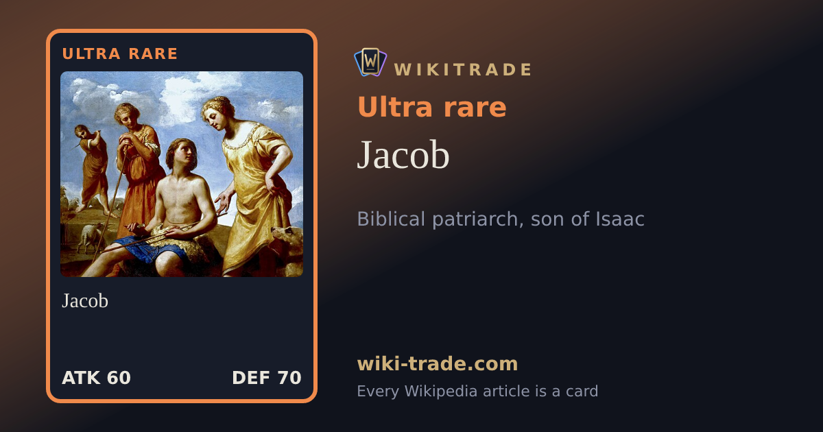 Jacob — Ultra rare card