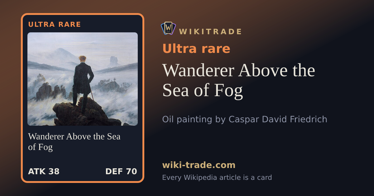 Wanderer Above the Sea of Fog — Ultra rare card