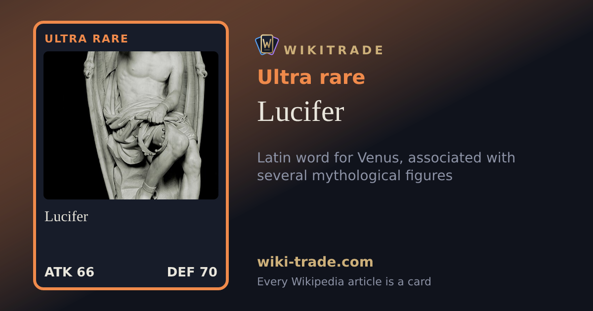 Lucifer — Ultra rare card