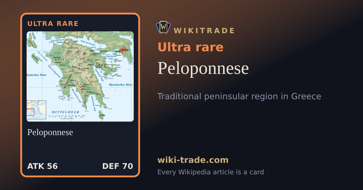 Peloponnese — Ultra rare card