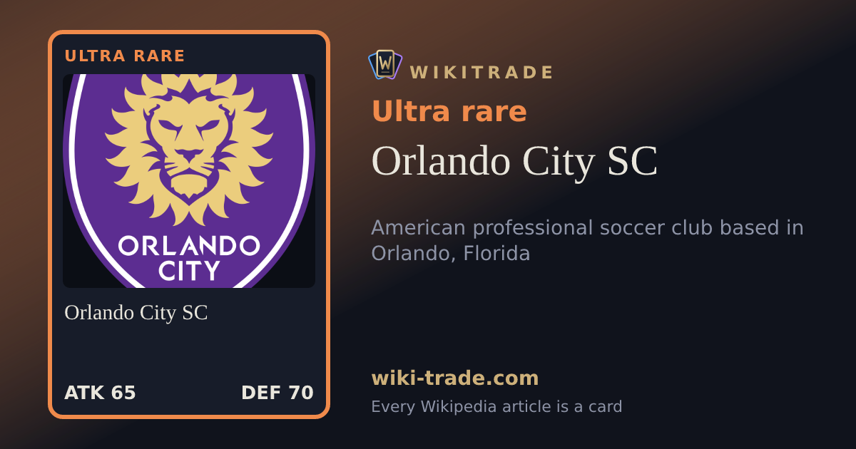 Orlando City SC — Ultra rare card
