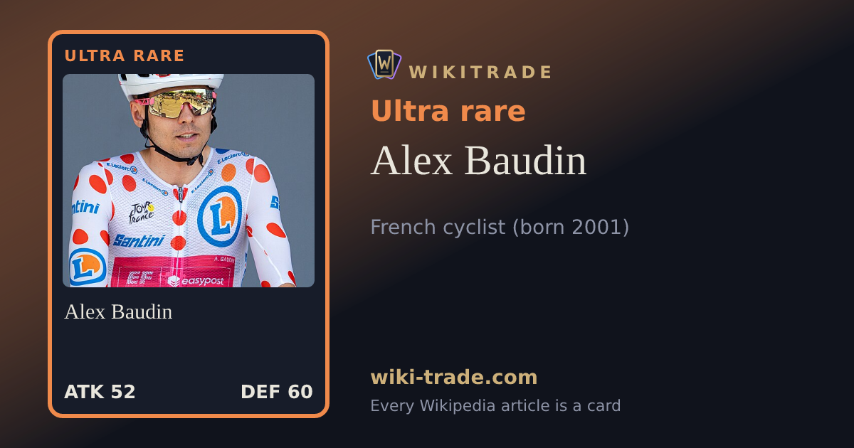 Alex Baudin — Ultra rare card