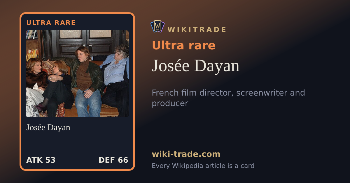 Josée Dayan — Ultra rare card