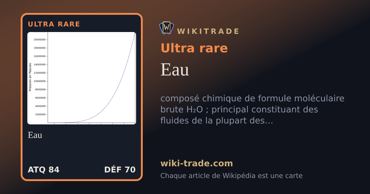 Eau — carte Ultra rare
